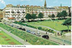 Warrior Square Postcard 1960s